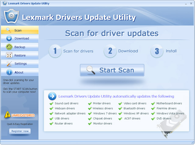 lexmark x1250 driver